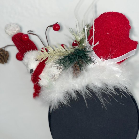 Christmas Mittens Adult-Teen Headband Christmas - Picture 16 of 16